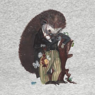 Hedgehog entomologist T-Shirt